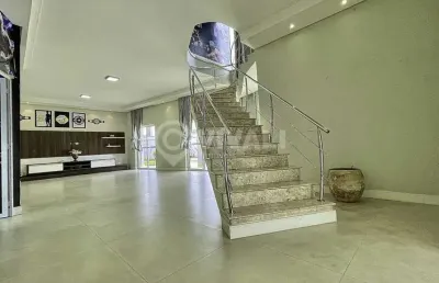 Casa com 4 quartos à venda na avenida professor joão batista julião, jardim virgínia, guarujá, 390 m2 por r$ 3.200.000