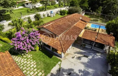 Chácara / sítio com 6 quartos à venda na alameda das paineiras, parque da fazenda, itatiba, 443 m2 por r$ 1.400.000