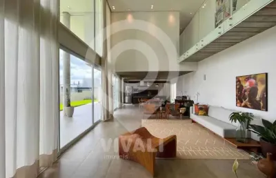 Casa em condomínio fechado com 4 quartos à venda na rua engenheiro josé pedro paladino, residencial sete lagos, itatiba, 360 m2 por r$ 3.600.000