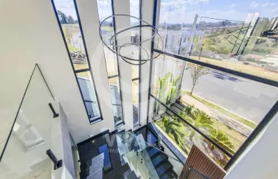 Casa em condomínio fechado com 3 quartos à venda na avenida carmelo scarparo, portal san giovanni, itatiba, 230 m2 por r$ 1.962.000