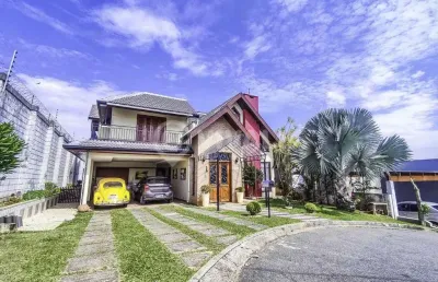 Casa em condomínio fechado com 3 quartos à venda na avenida maria thereza da costa naufal, parque das laranjeiras, itatiba, 336 m2 por r$ 1.790.000