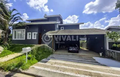 Casa em condomínio fechado com 3 quartos à venda na avenida maria thereza da costa naufal, condomínio itatiba country, itatiba, 273 m2 por r$ 1.430.000