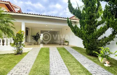 Casa em condomínio fechado com 3 quartos à venda na avenida senador paulo abreu, jardim santa rosa, itatiba, 358 m2 por r$ 1.750.000