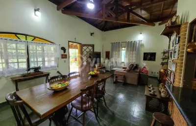 Casa em condomínio fechado com 3 quartos para alugar na rodovia alkindar monteiro junqueira, capela do barreiro, itatiba, 318 m2 por r$ 9.000