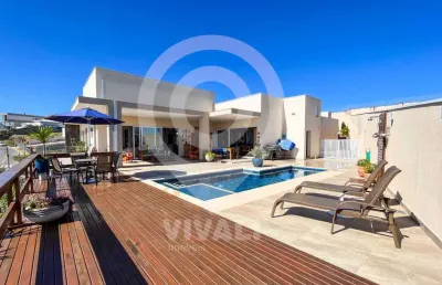 Casa em condomínio fechado com 4 quartos à venda na avenida rosa scavone, reserva santa rosa, itatiba, 538 m2 por r$ 4.300.000