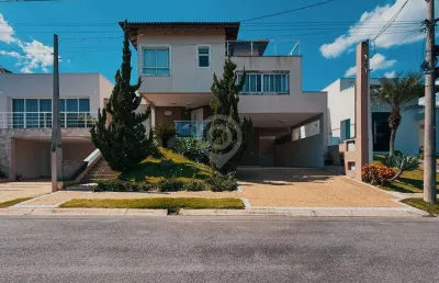 Casa em condomínio fechado com 4 quartos à venda na avenida nossa senhora das graças, condominio ville de france, itatiba, 420 m2 por r$ 1.600.000