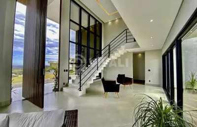 Casa em condomínio fechado com 4 quartos à venda na rua abrahão kalil aun, condomínio campo de toscana, vinhedo, 365 m2 por r$ 3.890.000