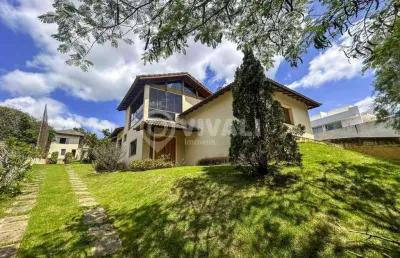 Casa em condomínio fechado com 5 quartos à venda na avenida senador paulo abreu, jardim santa rosa, itatiba, 423 m2 por r$ 1.800.000