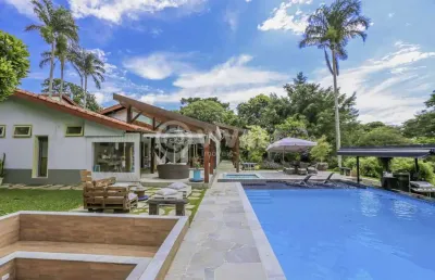Casa em condomínio fechado com 6 quartos à venda na avenida fioravante piovani, morada das fontes, itatiba, 758 m2 por r$ 2.980.000