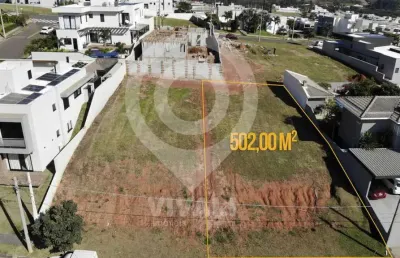 Terreno em condomínio fechado à venda na avenida rosa scavone, reserva santa rosa, itatiba, 502 m2 por r$ 450.000