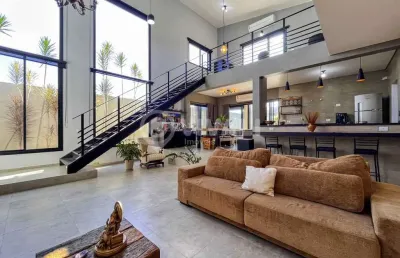 Casa em condomínio fechado com 3 quartos à venda na rua engenheiro josé pedro paladino, residencial sete lagos, itatiba, 267 m2 por r$ 1.790.000