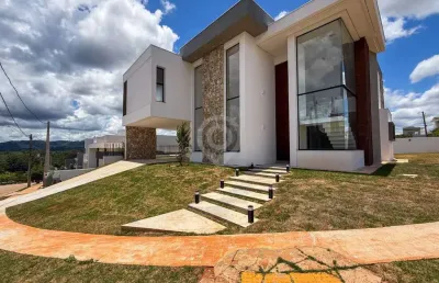 Casa em condomínio fechado com 3 quartos à venda na rua engenheiro josé pedro paladino, residencial sete lagos, itatiba, 285 m2 por r$ 2.850.000