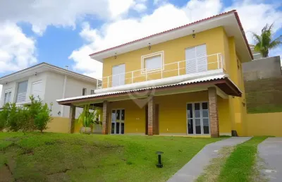 Casa em condomínio fechado com 3 quartos para alugar na rodovia romildo prado, bairro itapema, itatiba, 210 m2 por r$ 6.500