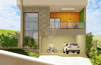 Casa em condomínio fechado com 3 quartos à venda na avenida maria thereza da costa naufal, condomínio itatiba country, itatiba, 197 m2 por r$ 1.400.000