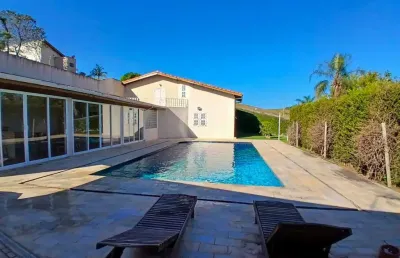 Casa em condomínio fechado com 3 quartos à venda na rua franklin cunha, jardim leonor, itatiba, 435 m2 por r$ 1.500.000