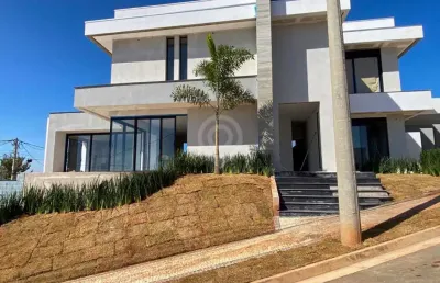Casa em condomínio fechado com 4 quartos à venda na avenida carmelo scarparo, portal san giovanni, itatiba, 370 m2 por r$ 2.780.000