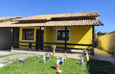 Casa com 02 quartos, em terreno de 480m2 com área gourmet perto do cept