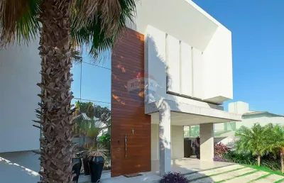 Mansão de luxo no alphaville eusébio - casa duplex 392m² / terrano 469m² / 5 suítes