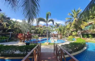 Parque das ilhas porto das dunas - cobertura porteira fechada 168m²