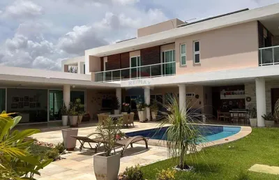 Casa de alto padrão, a venda, no condomínio alphaville eusébio
