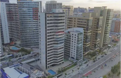 Luxo à beira-mar: apartamento de 6 suítes no meireles / ed. nautilus