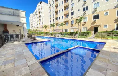 Maravilhoso apartamento 2 quartos / condomínio favoritto
