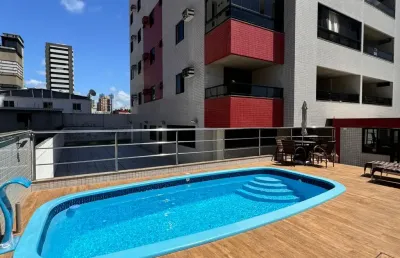 Manaíra - #joaopessoa #paraiba . apartamento com 4 quartos sendo 02 suíte + dce completa, com 147m2.
