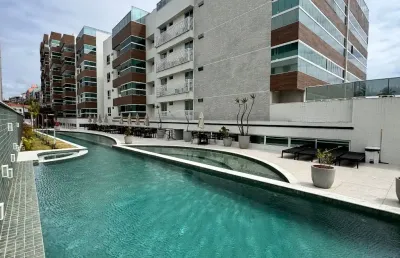Ponta de campina - #joaopessoa #paraiba . apartamento com 3 quartos sendo 1 suíte, porteira fechada a beira mar!