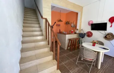 Casa sobrado à venda em porto de sauipe – 350 metros da praia com 3 quartos - loteamento iemanjá