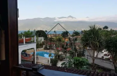 Vista espetacular para o mar e para ilhabela - casa à venda - praia do arrastão - são sebastião/sp