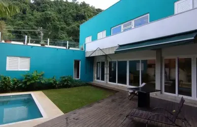 Casa para locação  - totalmente mobiliada - 4 dorm. sendo 2 suítes - acesso ao gramado - guaecá, sã