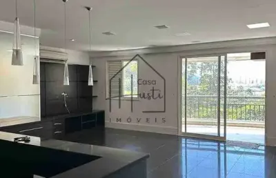 Apartamento com terraço para locação, tamboré, santana de parnaíba, sp