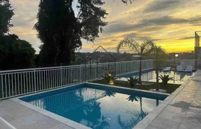 Apto terraço à venda - móveis planejados em todo apto - 45m² - 2 dormitórios - barro branco, cotia,