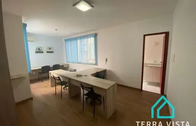 Sala comercial mobiliada e pronta para uso no coração de taubaté, sp