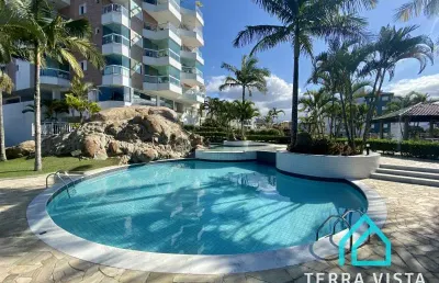 Apartamento alto padrão a venda com vista para o mar na praia do itaguá - ubatuba sp