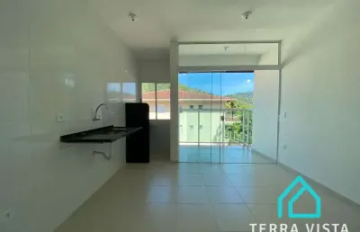 Apartamento 2 dormitórios sendo 1 suíte a venda na praia do perequê mirim