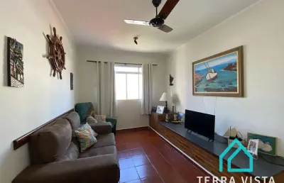 Apartamento com 1 dormitório à venda na praia do itaguá - ubatuba sp