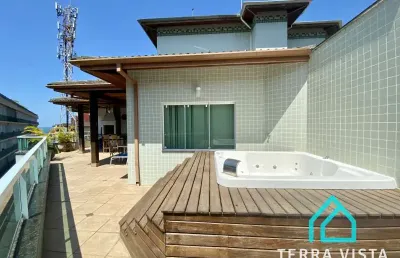 Cobertura duplex alto padrão à venda na praia grande - ubatuba sp