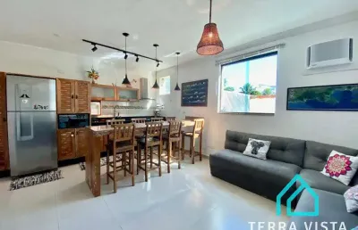 Lindo apartamento triplex a venda com 3 dormitórios na praia do itaguá ubatuba - sp