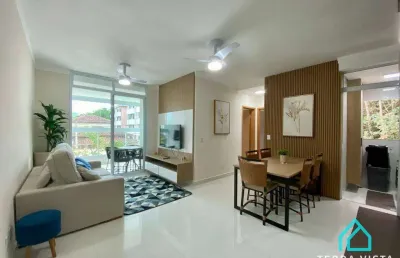 Apartamento todo decorado com 2 dormitórios a venda na praia das toninhas  ubatuba sp