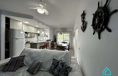 Apartamento de alto padrão com 2 quartos (1 suíte), varanda gourmet, 2 vagas de garagem e lazer completo na praia das toninhas - ubatuba, sp
