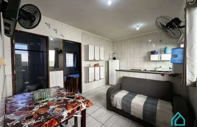 Apartamento com 1 dormitório a venda na praia do itaguá - ubatuba sp