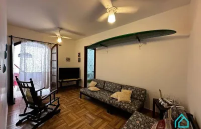 Amplo apartamento a venda com 2 dormitórios no centro de ubatuba sp