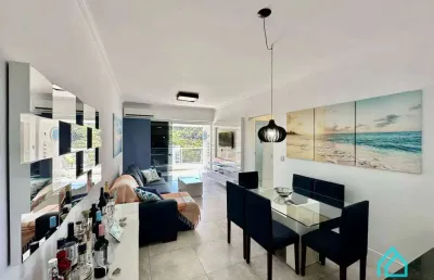 Lindo apartamento vista mar com 2 dormitórios a venda na praia da enseada ubatuba sp