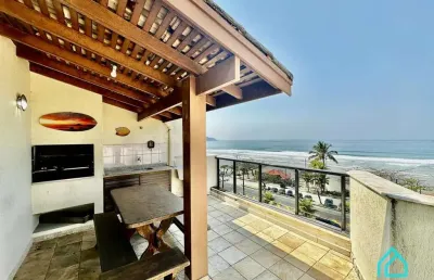 Cobertura frente mar a venda na praia grande ubatuba sp