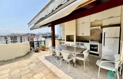 Linda cobertura duplex  a venda a 50 metros da praia grande ubatuba sp