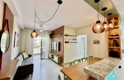 Apartamento todo decorado a venda com 2 dormitórios na praia grande ubatuba sp
