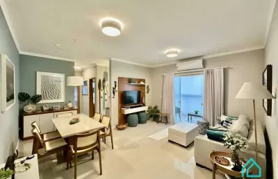 Apartamento amplo decorado com 2 suítes a venda na praia do itaguá ubatuba sp