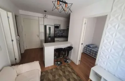 Apartamento semi mobiliado com 2 dormitórios na vila leopoldina.