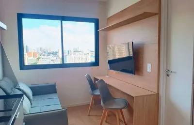 Apartamento totalmente mobiliado 1 dormitório na vila pompéia. impecável!